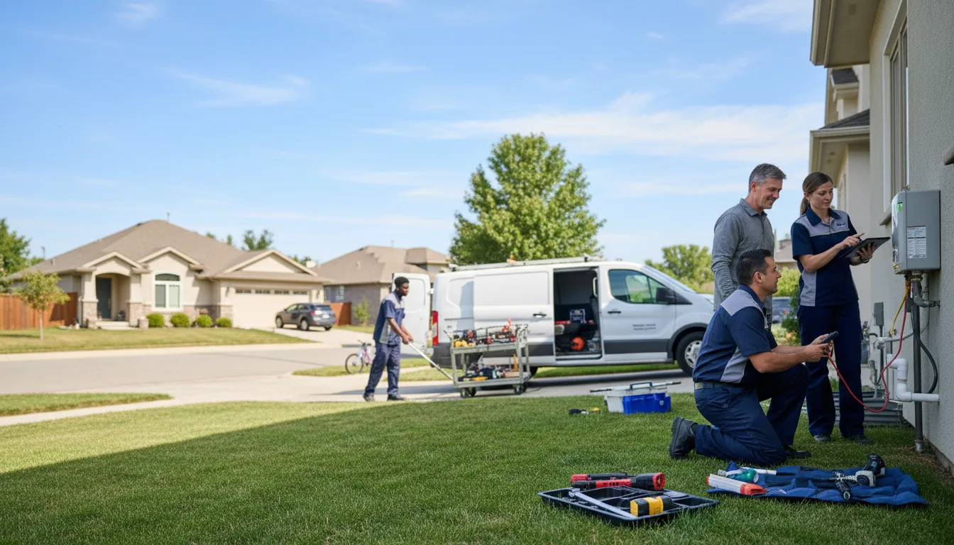 Tankless water heater service in Jbsa Ft Sam Houston, TX
